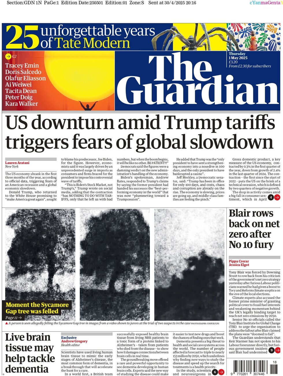 US downturn amid Trump tariffs triggers fears of global slowdown 1 - WTX News Breaking News, fashion & Culture from around the World - Daily News Briefings -Finance, Business, Politics & Sports News us downturn amid Trump tariffs triggers fears of global slowdown
