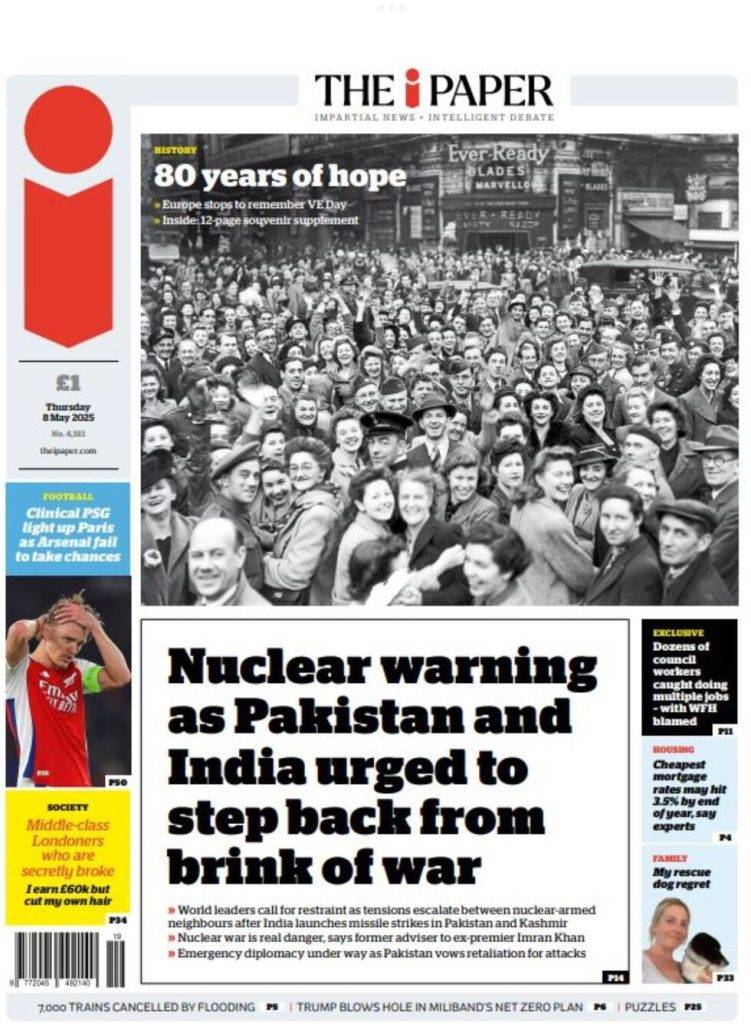 nuclear warning as pakistan and india urged to step back from brink of war