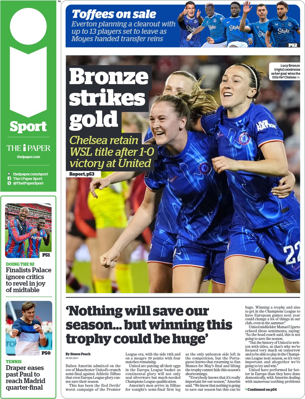 Bronze strikes gold as Chelsea retain WSL title 1 - WTX News Breaking News, fashion & Culture from around the World - Daily News Briefings -Finance, Business, Politics & Sports News Bronze strikes gold as Chelsea retain WSL title after 1-0 victory at Manchester United