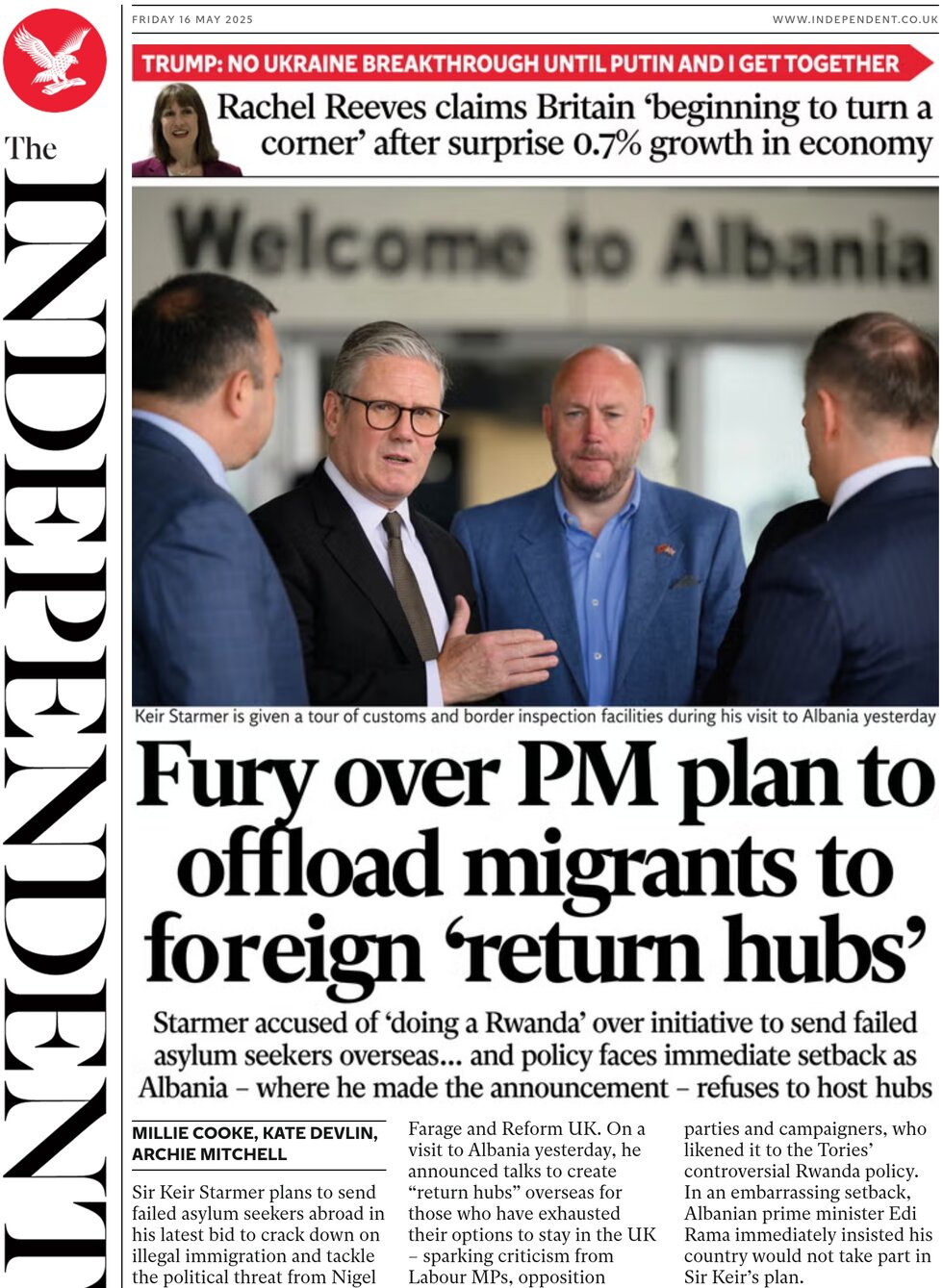 UK Weekend News Briefing: RAF fire tragedy, Labour reshuffle, inflation falls 2 - WTX News Breaking News, fashion & Culture from around the World - Daily News Briefings -Finance, Business, Politics & Sports News Fury over PM plan to offload migrants to foreign 'return hubs'