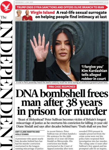 DNA bombshell frees man after 38 years in prison for murder