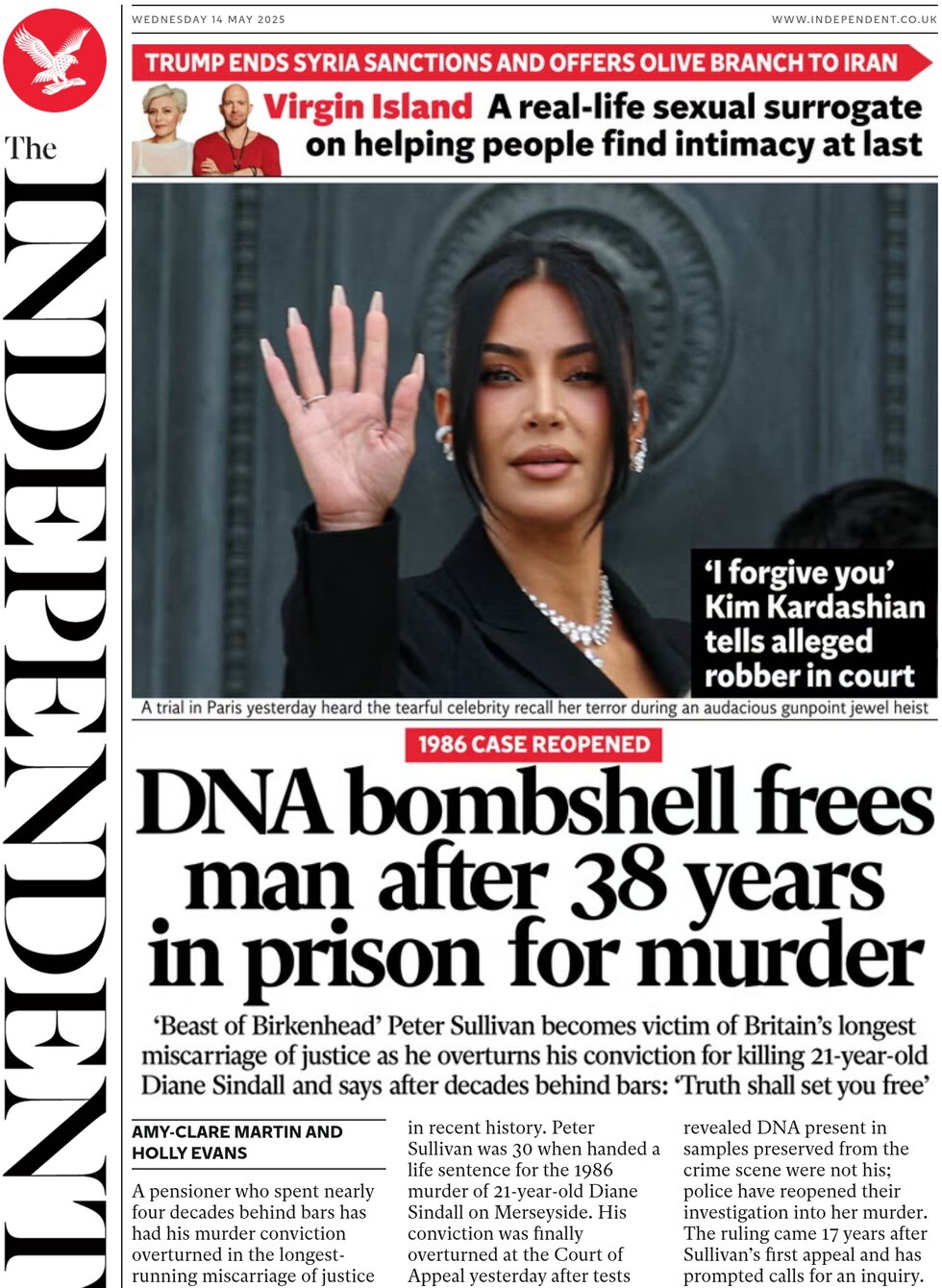 DNA bombshell frees man after 38 years in prison for murder 1 - WTX News Breaking News, fashion & Culture from around the World - Daily News Briefings -Finance, Business, Politics & Sports News DNA bombshell frees man after 38 years in prison for murder