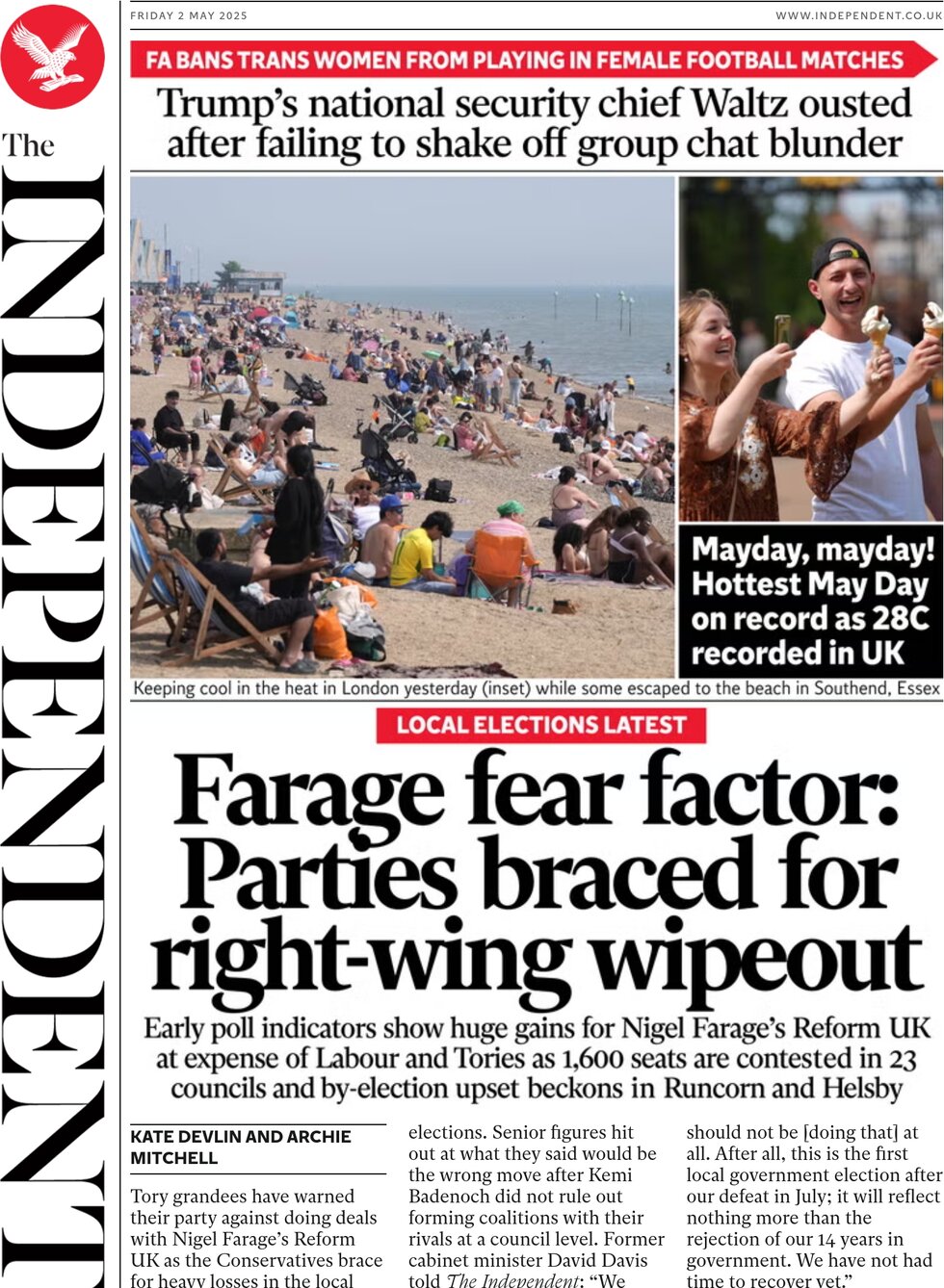 Farage fear factor: Parties braced for right-wing wipeout 1 - WTX News Breaking News, fashion & Culture from around the World - Daily News Briefings -Finance, Business, Politics & Sports News the independent 050043215 - WTX News Breaking News, fashion & Culture from around the World - Daily News Briefings -Finance, Business, Politics & Sports News