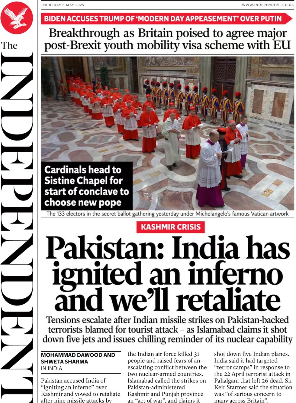 Pakistan: india has ignited an inferno and we'll retaliate