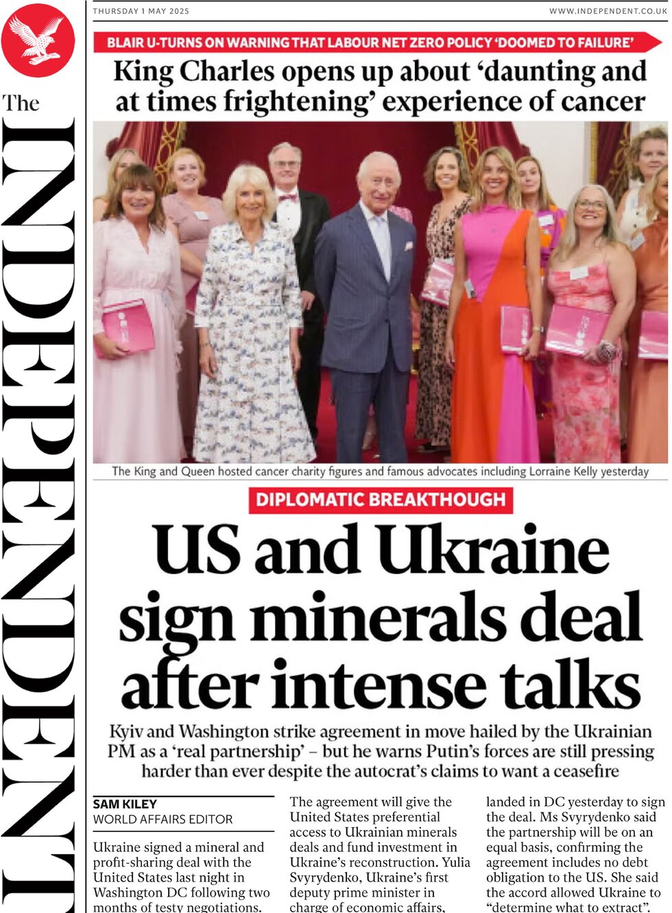 US and Ukraine sign mineral deal - US economy shrinks | Paper Talk 2 - WTX News Breaking News, fashion & Culture from around the World - Daily News Briefings -Finance, Business, Politics & Sports News us and ukraine sign minerals deal after intense talks
