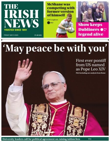 ‘May peace be with you’: First ever pontiff from US named as Pope Leo XIV