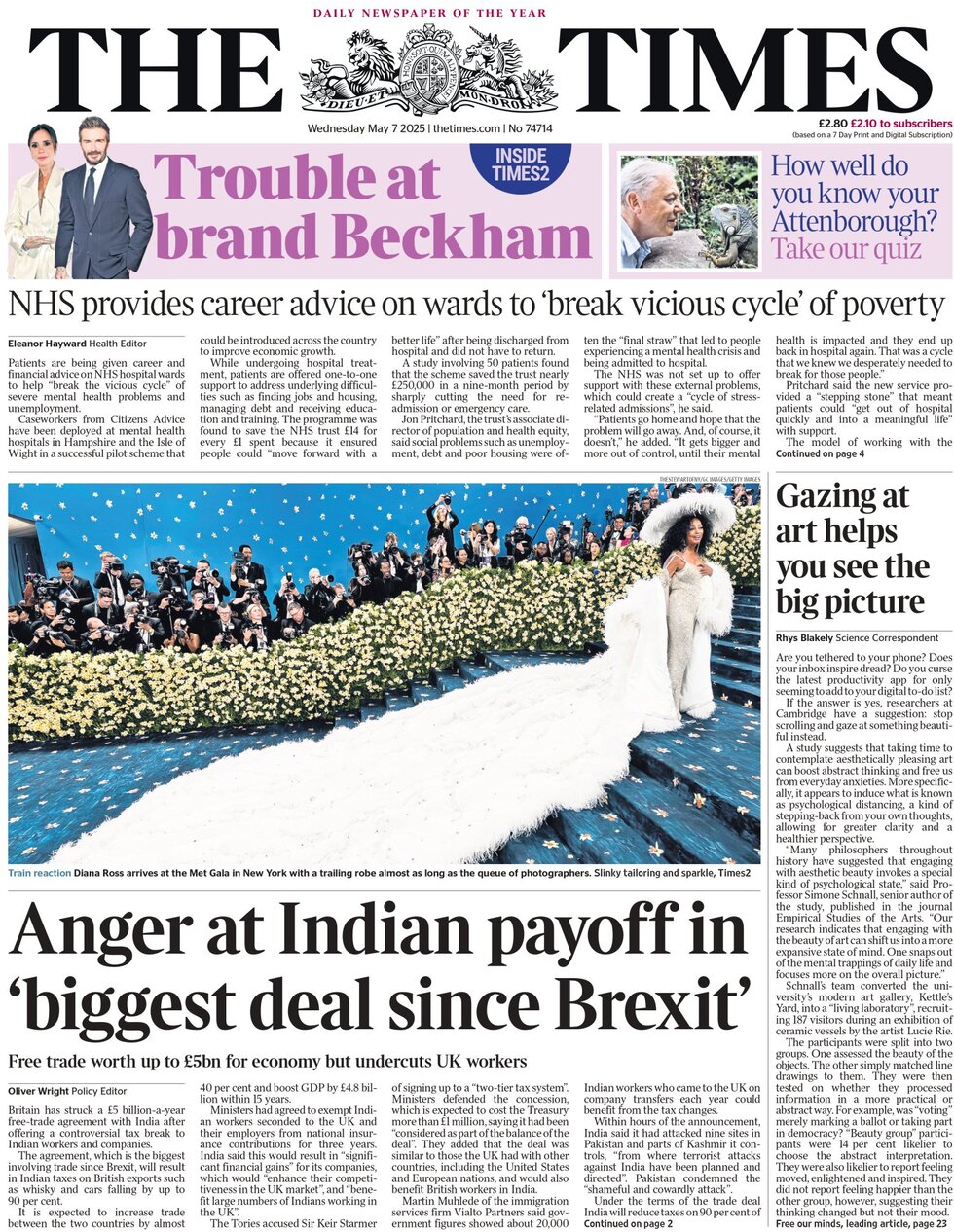 UK and India sign trade deal - ‘Two-tier deal’ | Paper Talk 3 - WTX News Breaking News, fashion & Culture from around the World - Daily News Briefings -Finance, Business, Politics & Sports News Anger at Indian payoff in biggest deal since Brexit