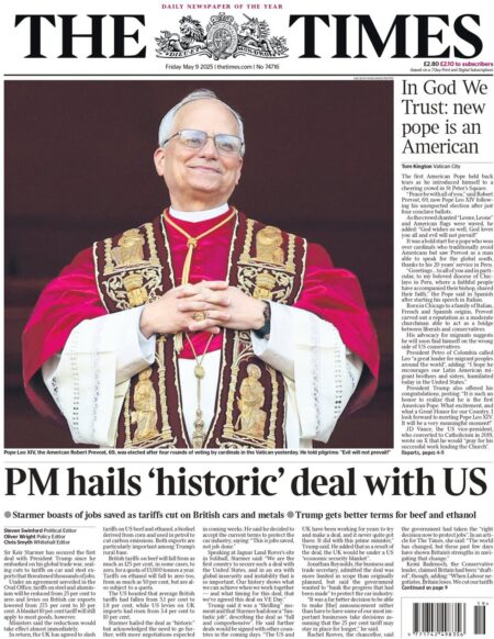 PM hails ‘historic’ deal with US