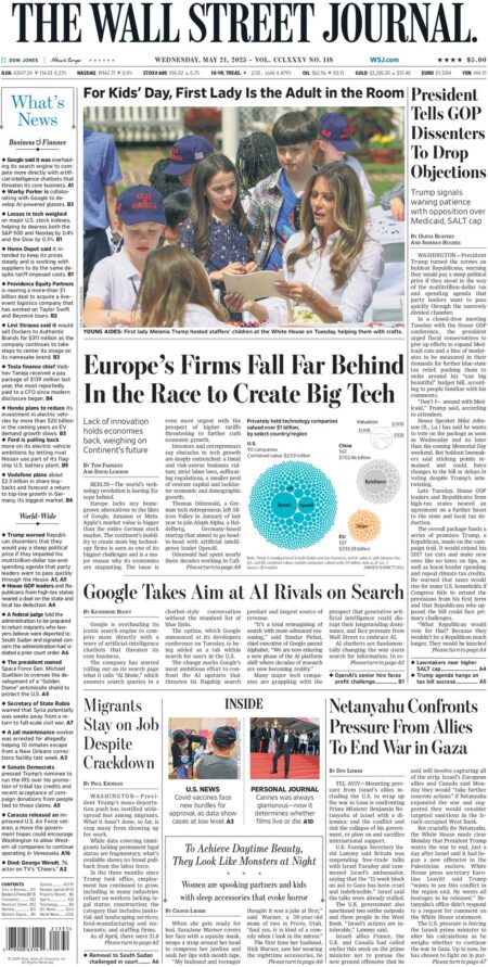 Europe’s firms fall far behind in the race to create big tech