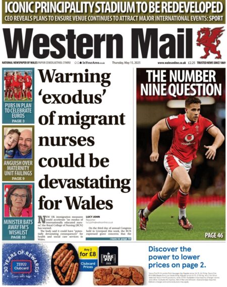 Warning exodus of migrant nurses could be devastating for Wales
