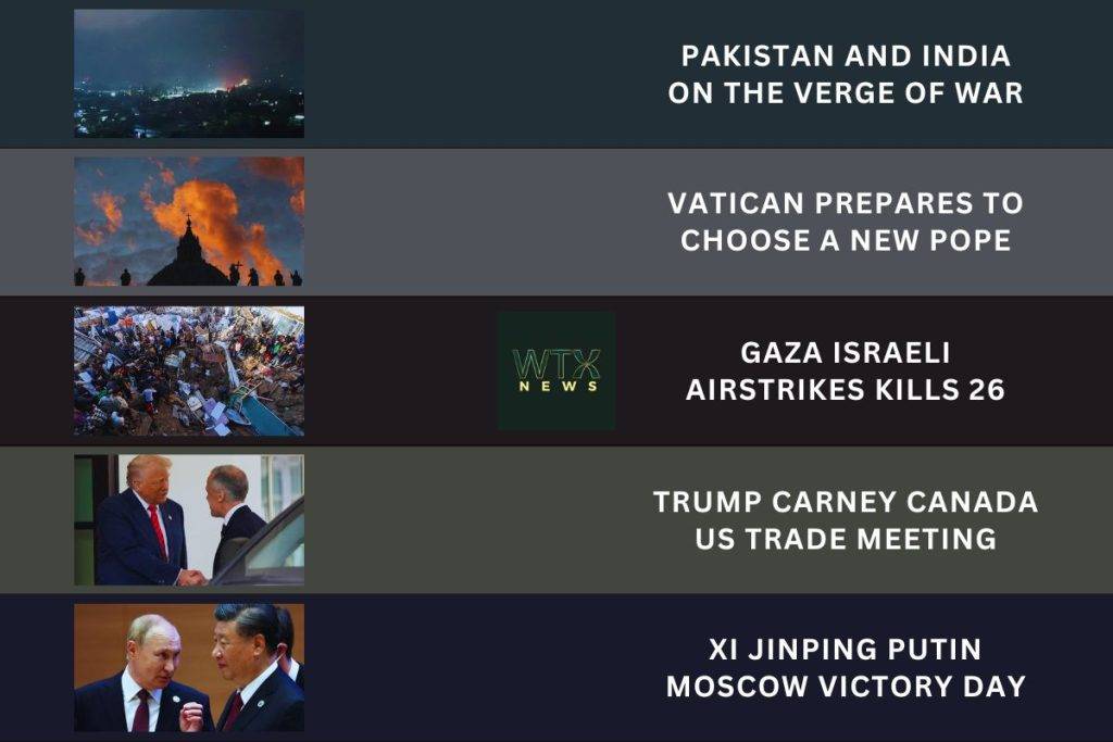 India–Pakistan Border Fire, Gaza Strikes, Xi Joins Putin – World News Briefing India–Pakistan Border Fire, Gaza Strikes, Xi Joins Putin – World News Briefing