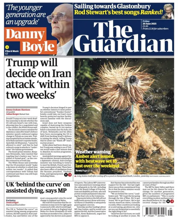 Trump will decide on Iran attack 'within two weeks'