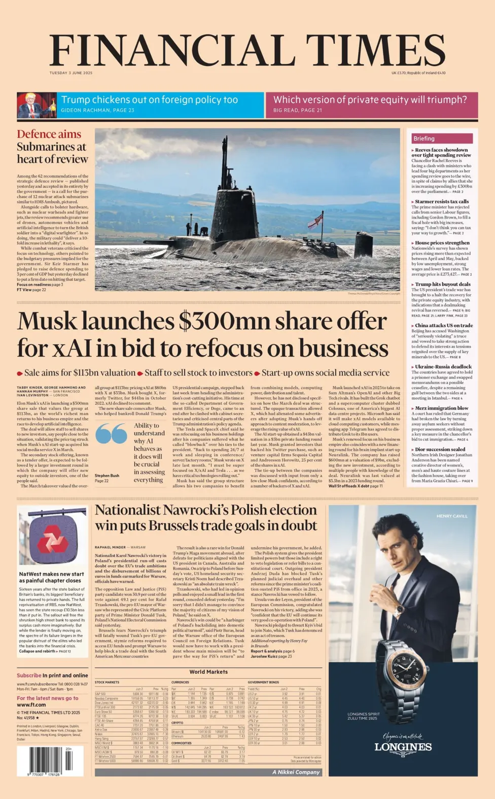 Musk launches 0 million share offer for xAI in bid to refocus on business