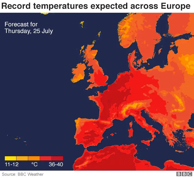 Europe heatwave: Why are temperatures on the continent soaring?