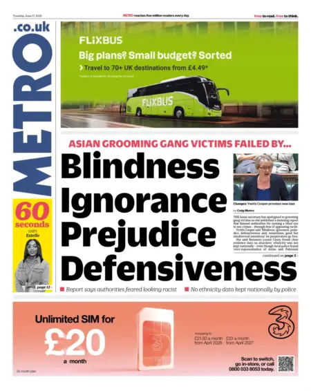 ASIAN GROOMING GANG VICTIMS FAILED BY… Blindness, Ignorance, Prejudice and Defensiveness