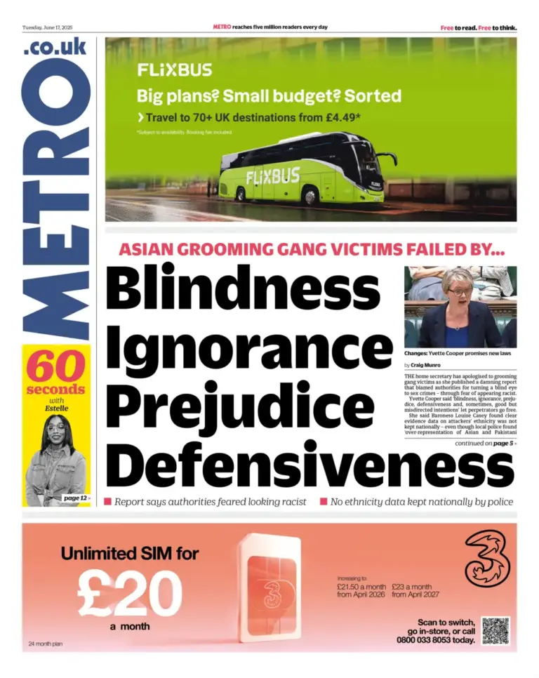 ASIAN GROOMING GANG VICTIMS FAILED BY… Blindness, Ignorance, Prejudice and Defensiveness