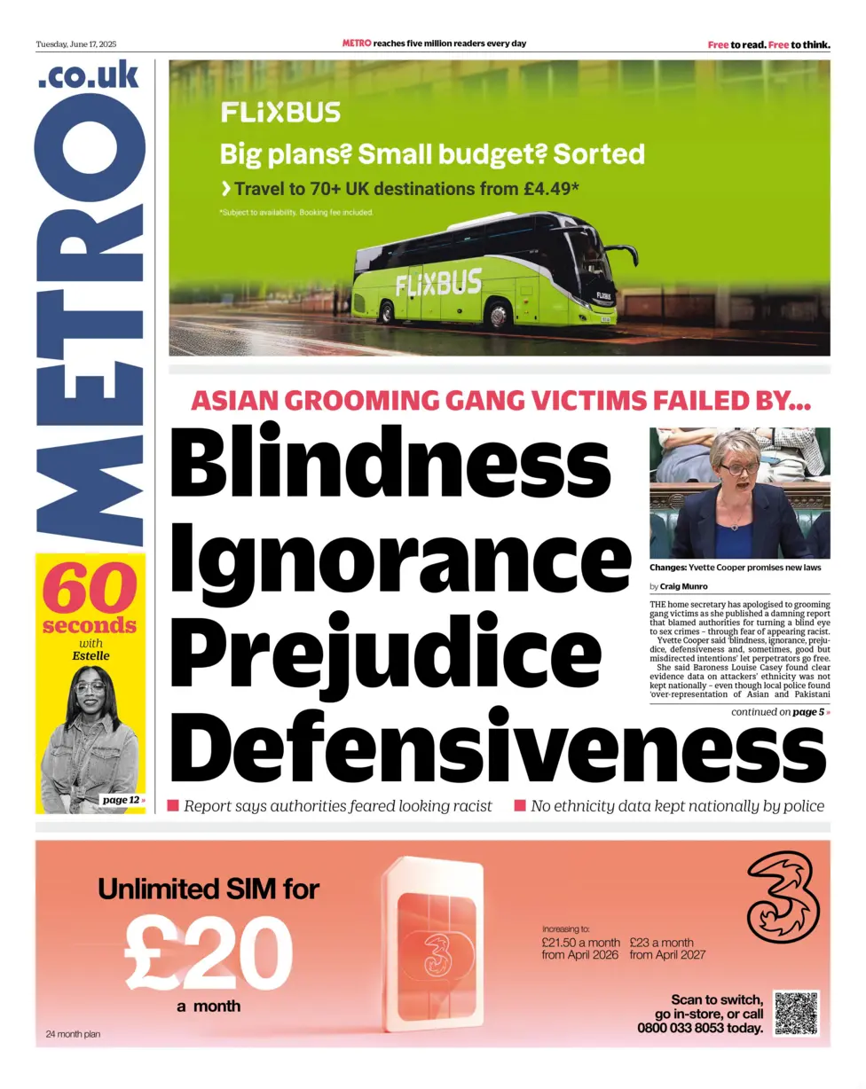 ASIAN GROOMING GANG VICTIMS FAILED BY… Blindness, Ignorance, Prejudice and Defensiveness 1 - WTX News Breaking News, fashion & Culture from around the World - Daily News Briefings -Finance, Business, Politics & Sports News ASIAN GROOMING GANG VICTIMS FAILED BY... Blindness, Ignorance, Prejudice and Defensiveness