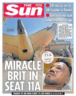 MIRACLE BRIT IN SEAT 11A