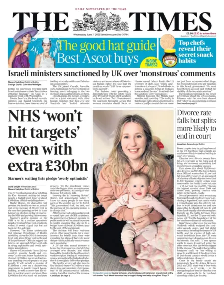 NHS won’t hit targets even with extra £30bn