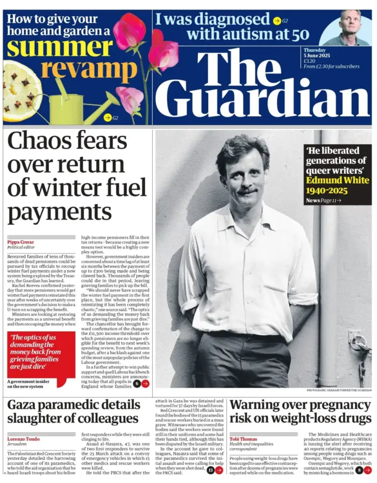 Chaos fears over return of winter fuel payments