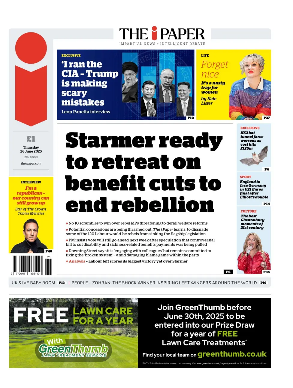 Starmer ready to retreat on benefit cuts to end rebellion