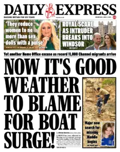 Now it’s good weather to blame for boat surge!