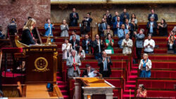 Stymied French politicians turn to sins of the past