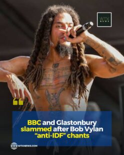BBC and Glastonbury slammed after Bob Vylan “anti-IDF” chants