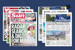 Defence spending will mean ‘chunky’ tax rises & New search for Maddie McCann | The newspapers summarised