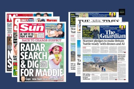 Defence spending will mean ‘chunky’ tax rises & New search for Maddie McCann | The newspapers summarised