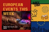European Events Guide This Week 16th June 2025 | Grec Festival, Bordeaux Wine Festival