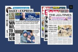 Good weather to blame for small boat crossing surge | The newspapers summarised