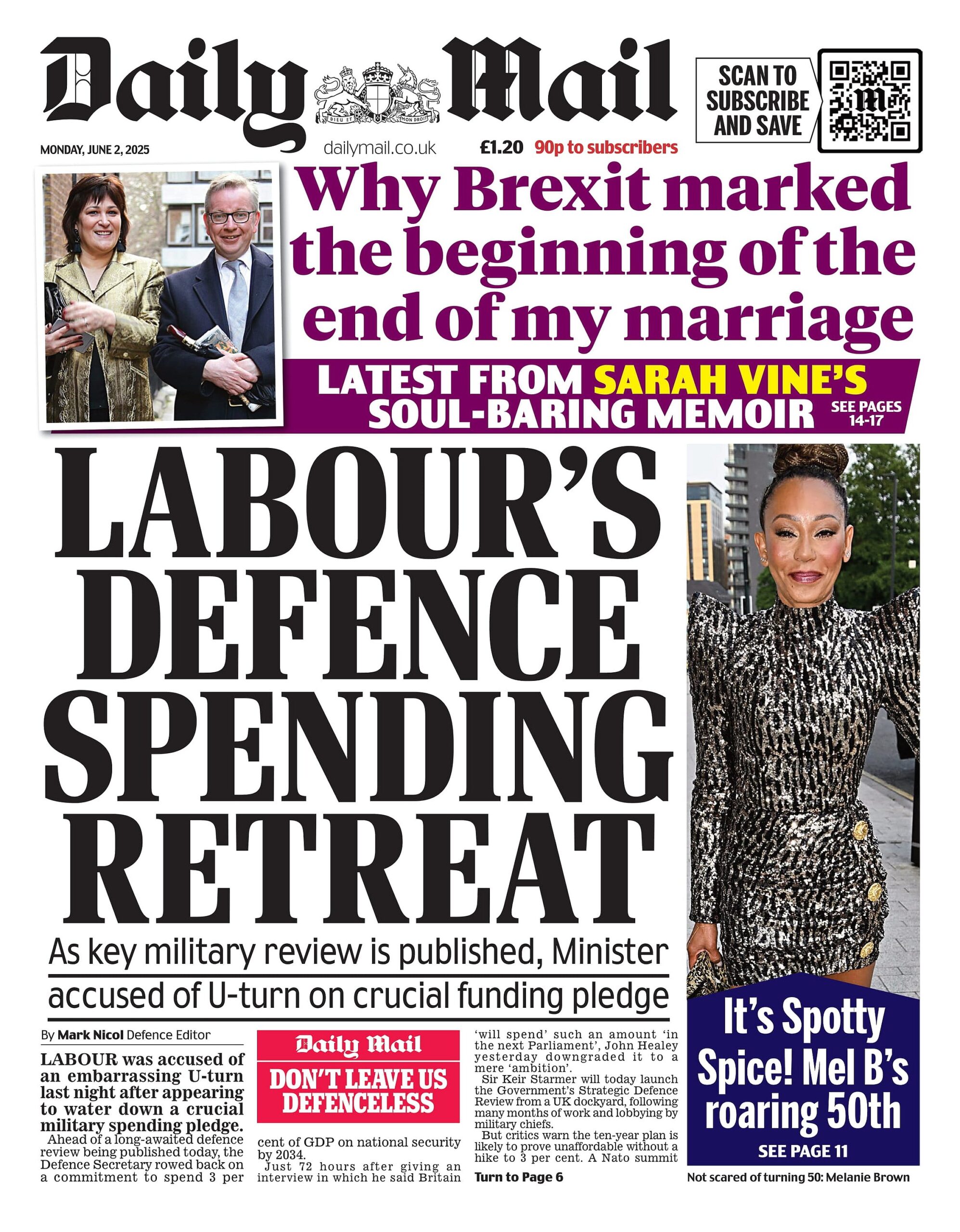 LABOUR'S DEFENCE SPENDING RETREAT: As key military review is published, Minister accused of U-turn on crucial funding pledge