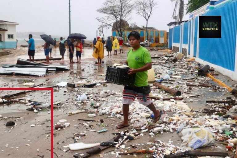 Hurricane Erick weakens as residents clear debris