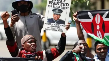 Kenya deputy police chief resigns after blogger’s death