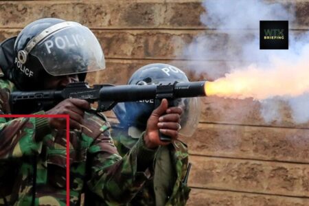 Kenyan police officer held over brutality protest shooting