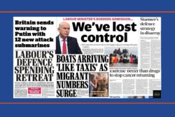 Left says UK sends Russia a warning, right not happy with number of illegal channel crossings | Today’s news summarised