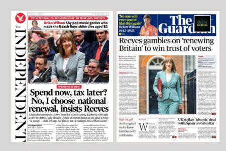 Left-wing media reacts to Spending Review – ‘rebuilding Britain’ | Paper Talk UK 