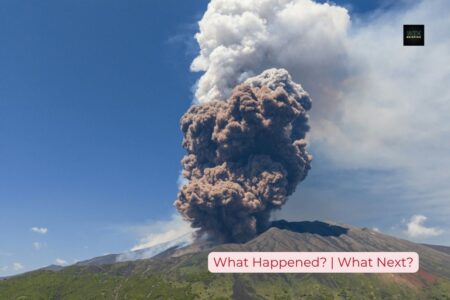 Mount Etna erupts as huge plumes of ash and smoke rise