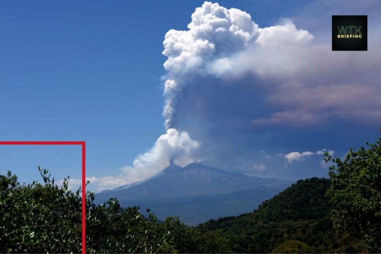 Mount Etna erupts in Sicily, sending huge plume of ash into sky and tourists fleeing