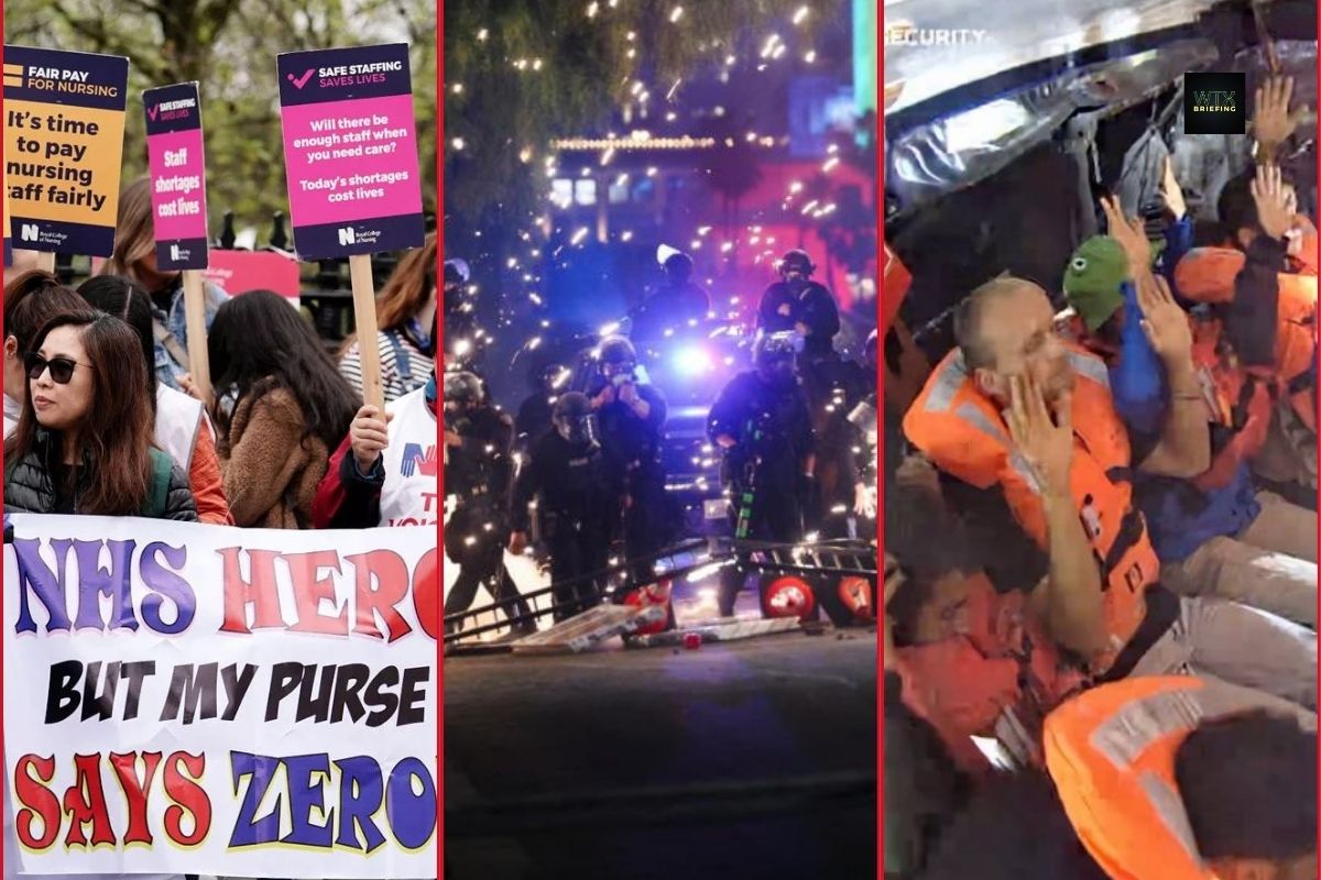 Financial Times - Savers withdrew nearly $60bn from three US banks as Apple raises heat 1 - WTX News Breaking News, fashion & Culture from around the World - Daily News Briefings -Finance, Business, Politics & Sports News NHS nurses to vote - LA protests erupt - Israelis intercept aid boat