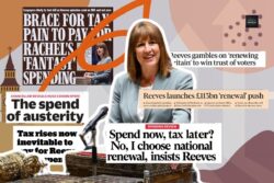 Reactions to the Spending Review: ‘Rebuilding Britain’ or ‘Reckless splurge’? | Newspapers summarised  