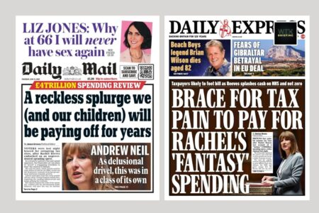Right-wing media reacts to Spending Review – ‘reckless’, ‘splurge’ & ‘fantasy’ | Paper Talk UK 