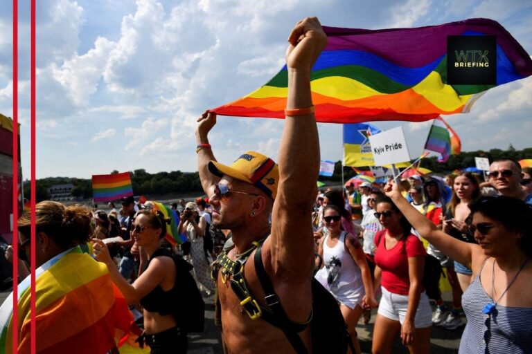 Thousands of marchers defy police ban at Budapest Pride