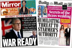 ‘PM remains defiant on welfare cuts’ & ‘British jets to carry nuclear warheads’ | Wednesday’s newspapers