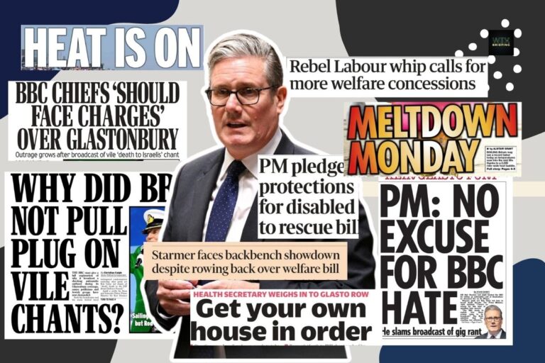 UK to hit 34C – Cost of living rises for disabled as PM’s cuts face scrutiny – Bob Vylan IDF chants leave BBC in hot water | What Happened Today 