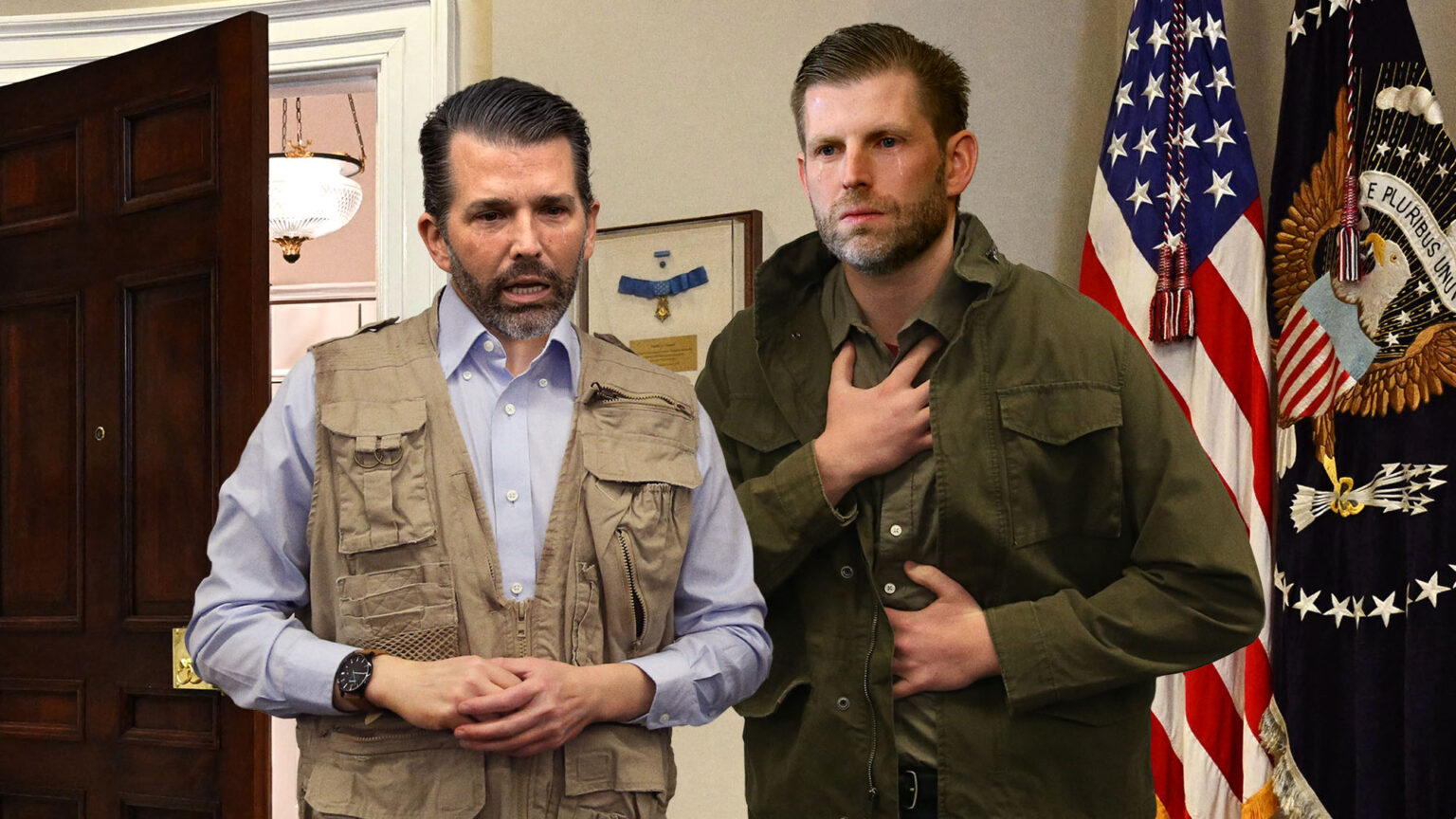 Weeping Trump Boys Told ‘Uncle Elon’ Blown Up In Rocket Accident