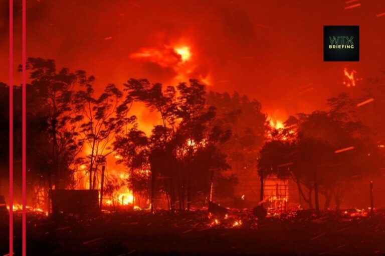 Wildfire erupts near Athens amid heatwave