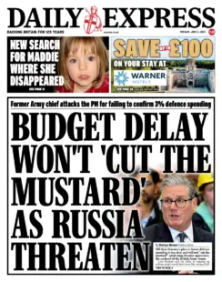Budget delay won’t cut the mustard as Russia threaten