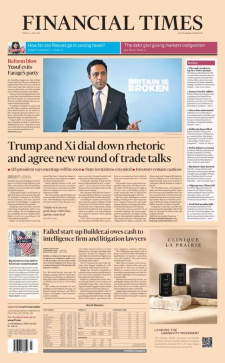 Yusuf exits Farage’s party: Reform blow